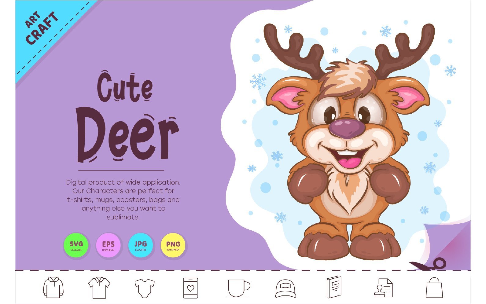 Kit Graphique #304767 Cute Cartoon Divers Modles Web - Logo template Preview