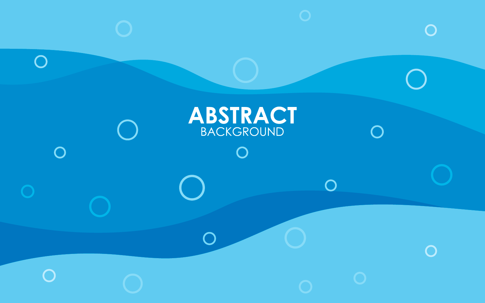 Blue abstract background template eps 10