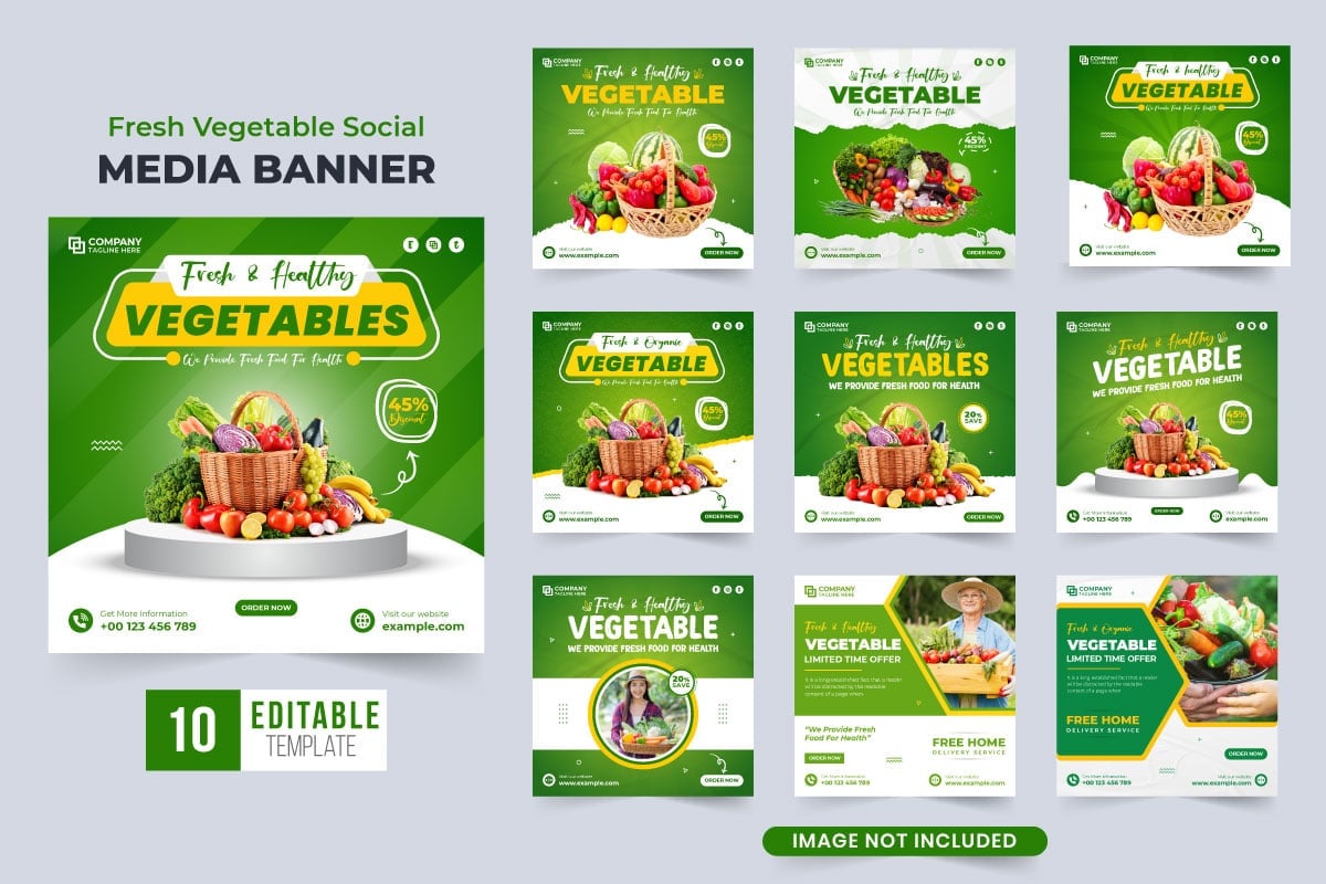 Kit Graphique #304813 Healthy Marketing Divers Modles Web - Logo template Preview