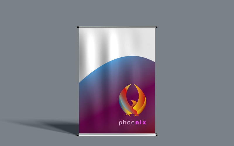 Auto Vehicles Phoenix Wings Fashion Logo Logo Template