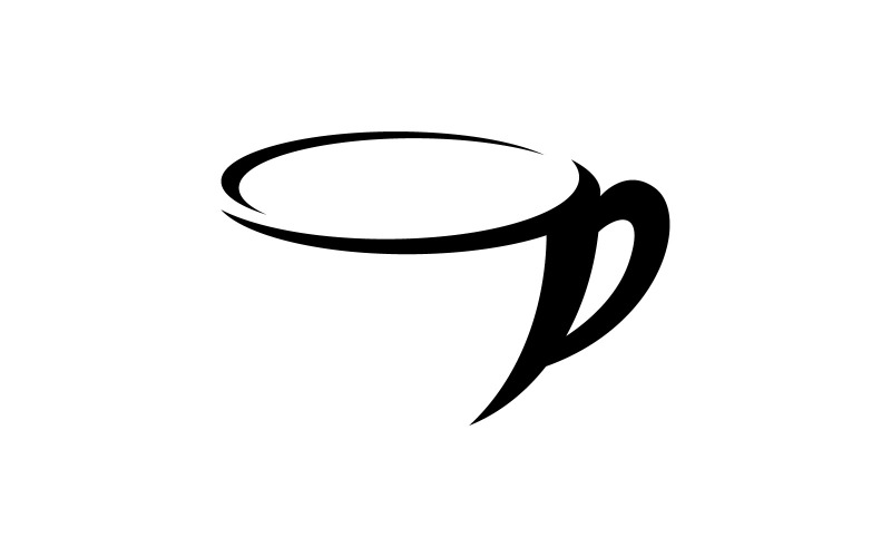 Coffee cup Logo coffee shop vector icon design V15 Logo Template