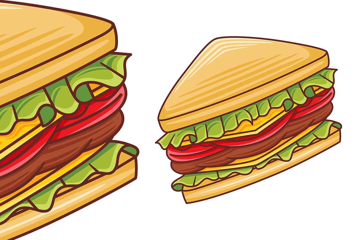 Kit Graphique #305052 Food Hamburger Divers Modles Web - Logo template Preview