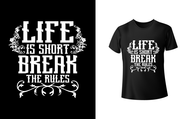 Creative Inspirational Print-Ready Typography T-shirt SVG Design Templates Corporate Identity