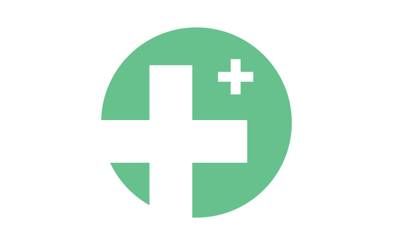 Medical Logo sign template vector illustration design V8 Logo Template