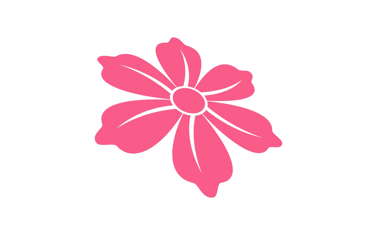 Plumeria flower logo template vector Logo Template