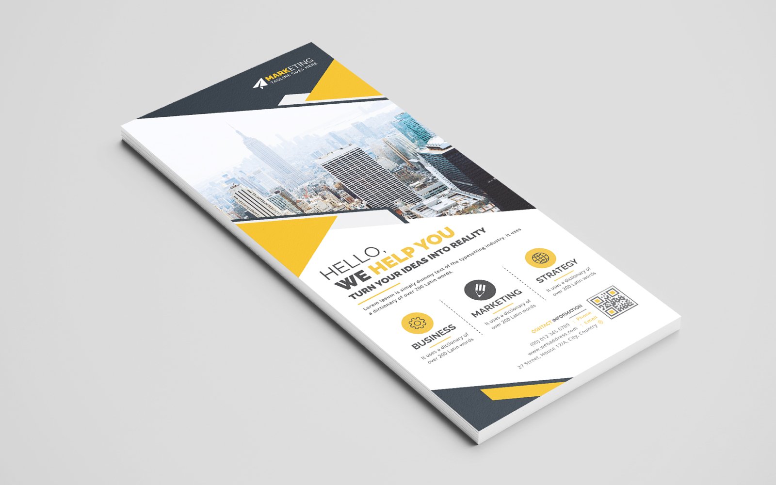Template #305179 Dl Flyer Webdesign Template - Logo template Preview