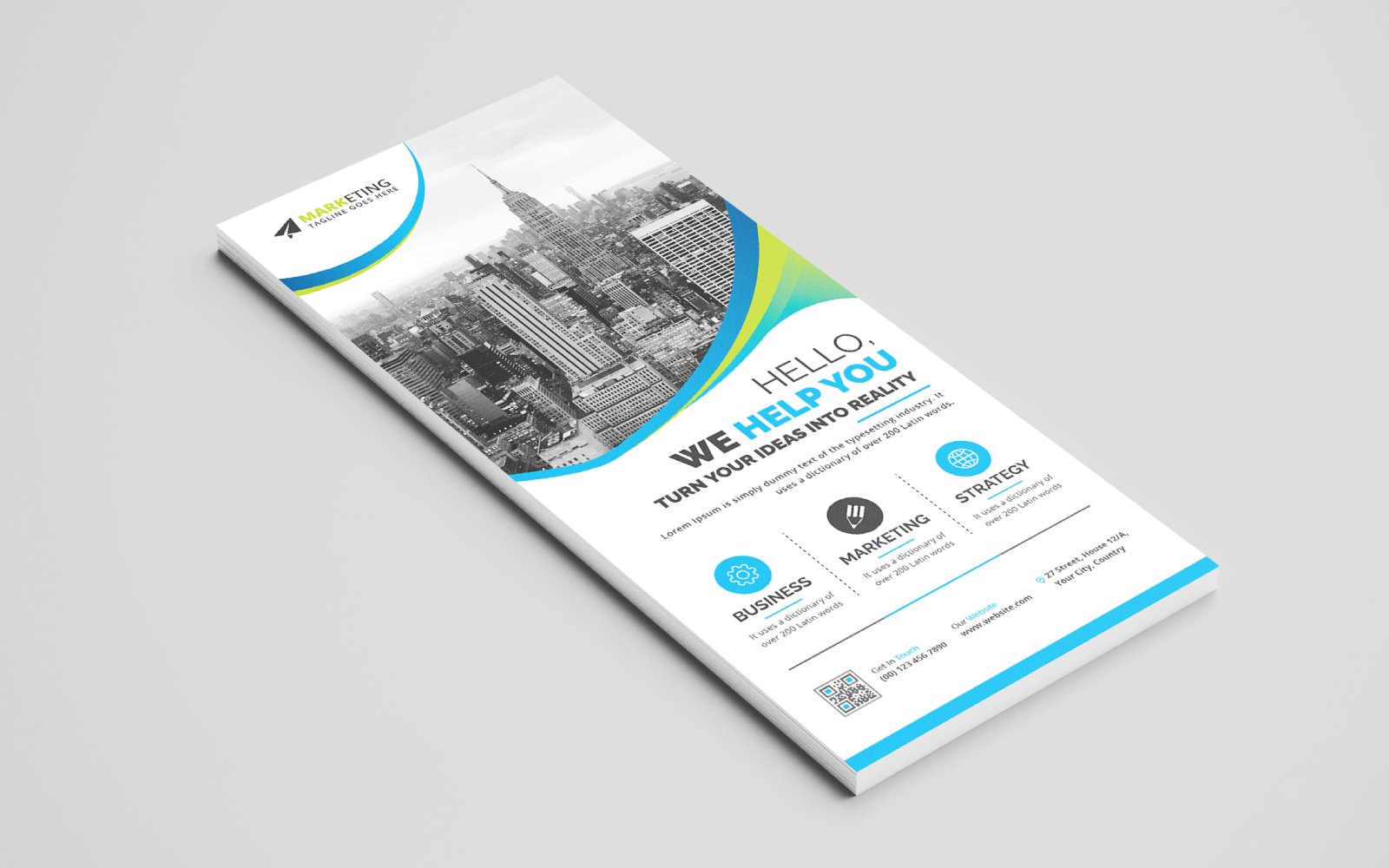 Template #305191 Dl Flyer Webdesign Template - Logo template Preview