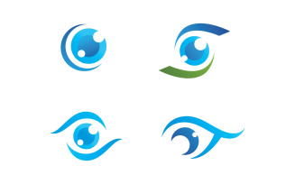 Creative Eye care Logo Design Template V9