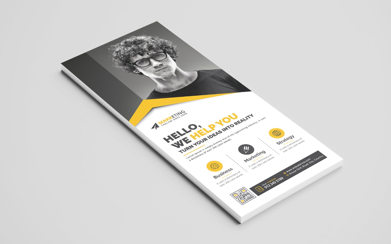 Template #305217 Dl Flyer Webdesign Template - Logo template Preview