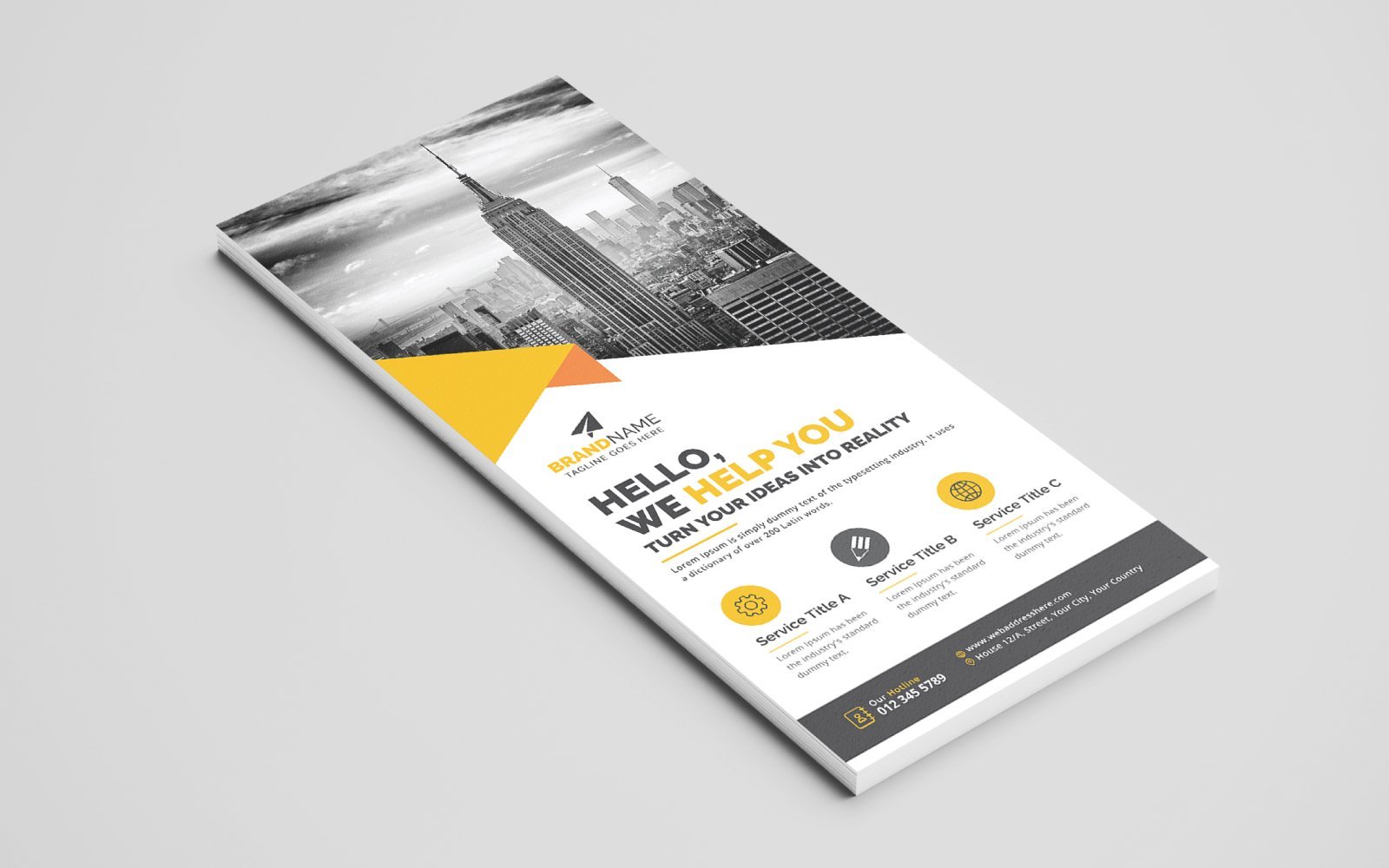 Template #305237 Dl Flyer Webdesign Template - Logo template Preview
