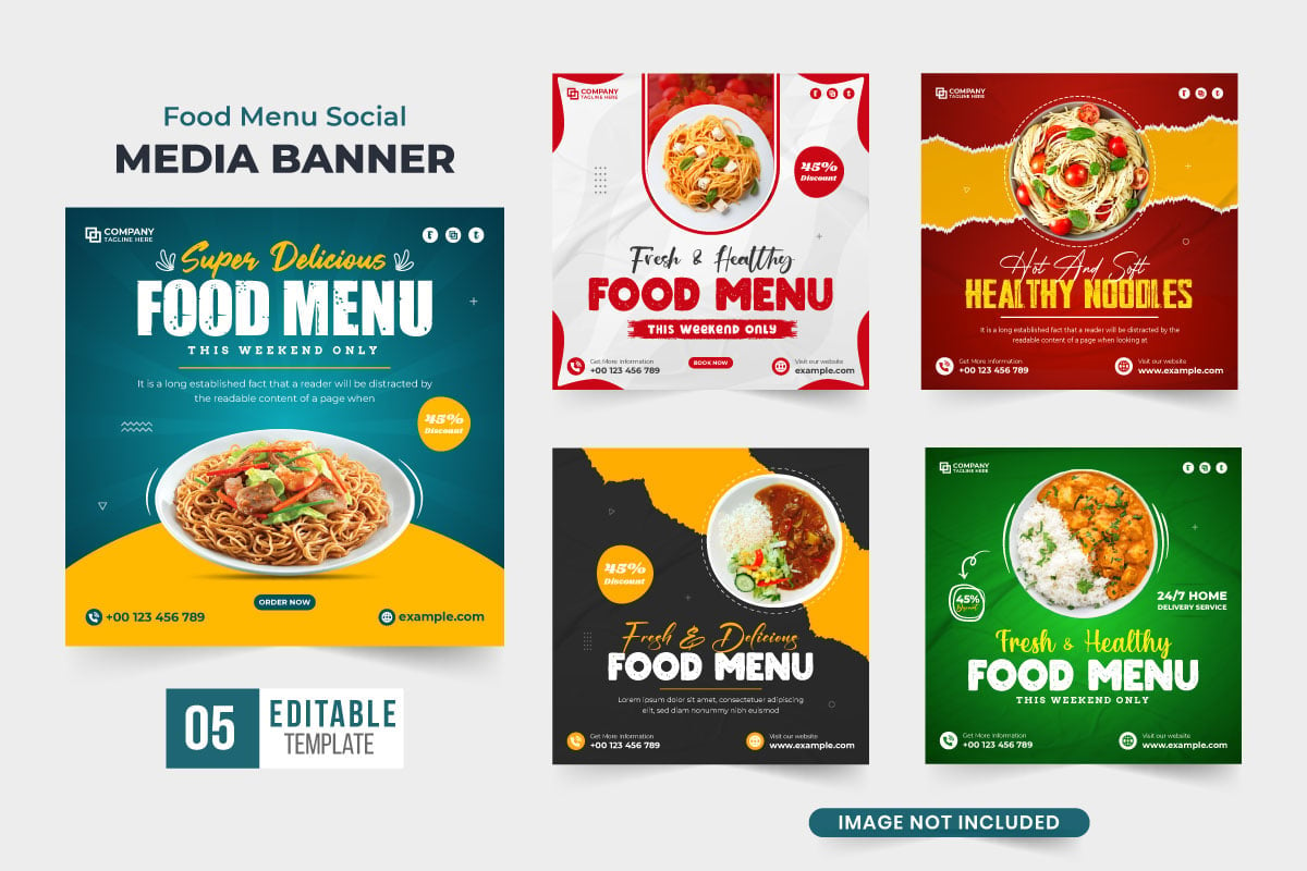 Kit Graphique #305266 Restaurant Template Divers Modles Web - Logo template Preview