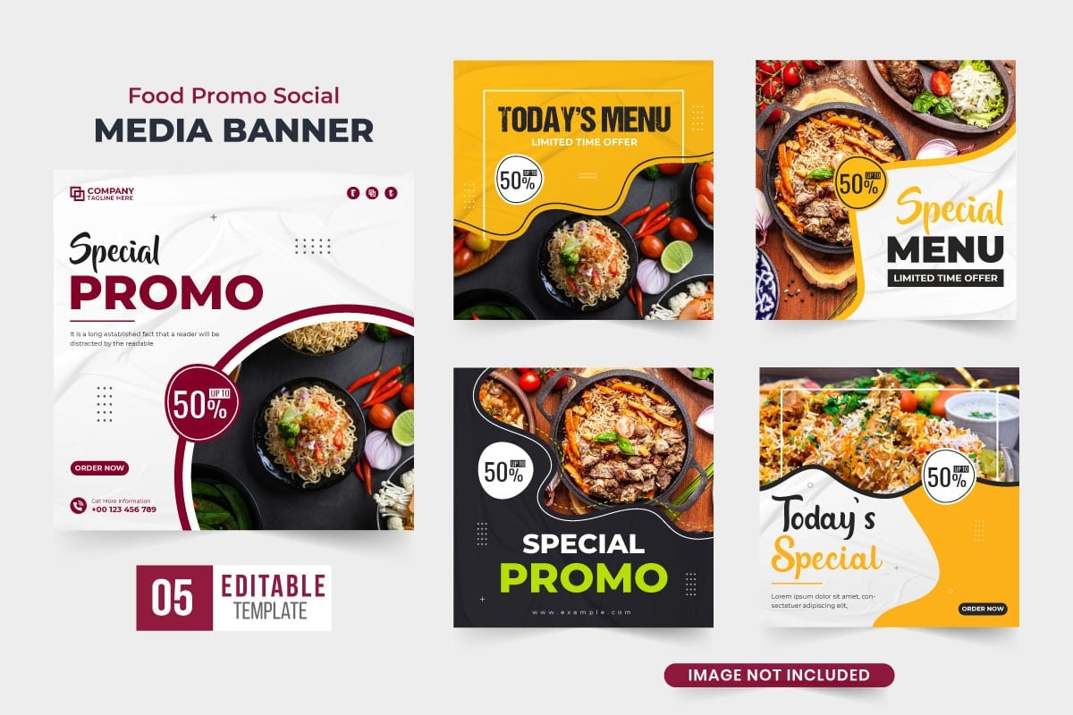 Kit Graphique #305268 Restaurant Template Divers Modles Web - Logo template Preview