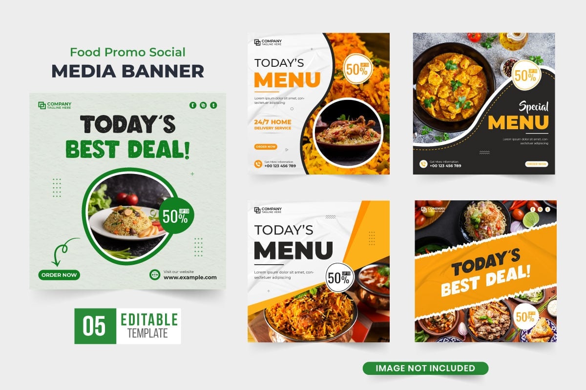 Kit Graphique #305269 Restaurant Template Divers Modles Web - Logo template Preview