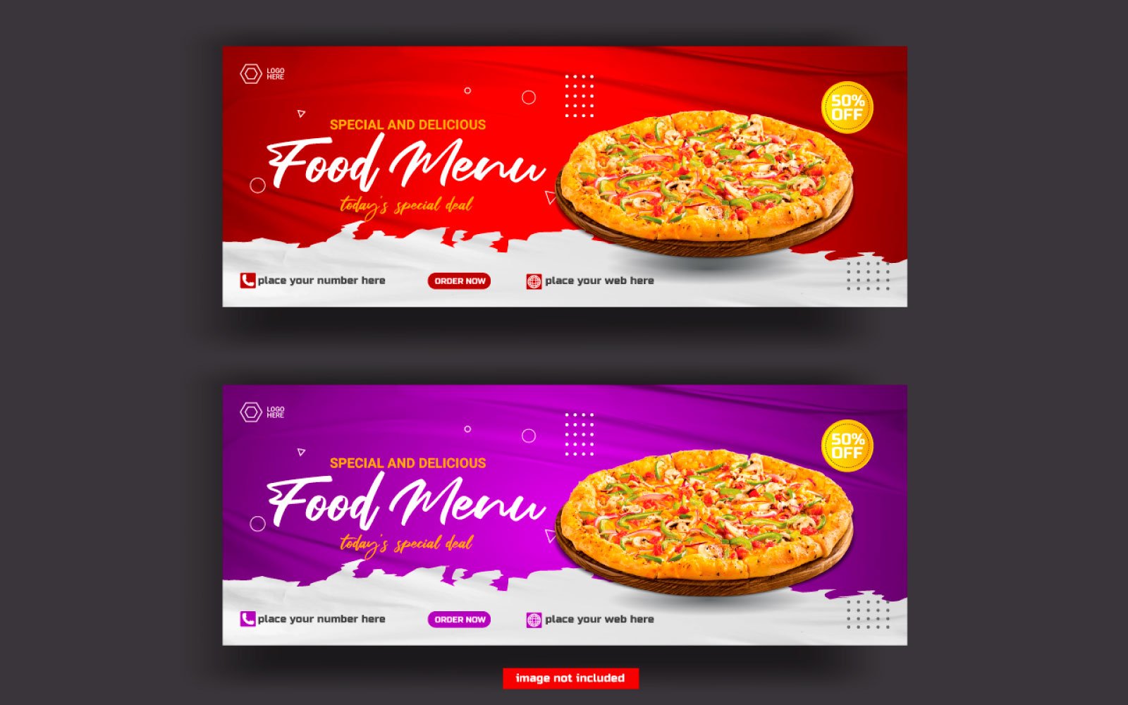 Template #305338 Food Cover Webdesign Template - Logo template Preview
