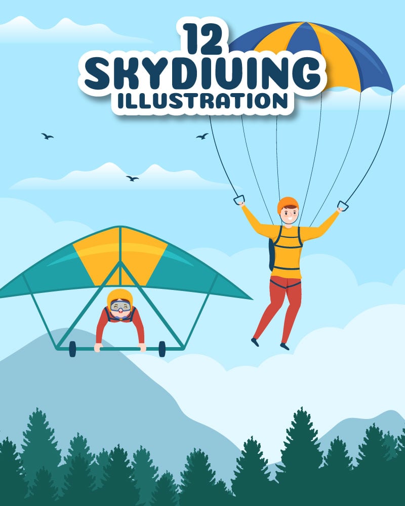 Template #305372 Paragliding Extreme Webdesign Template - Logo template Preview