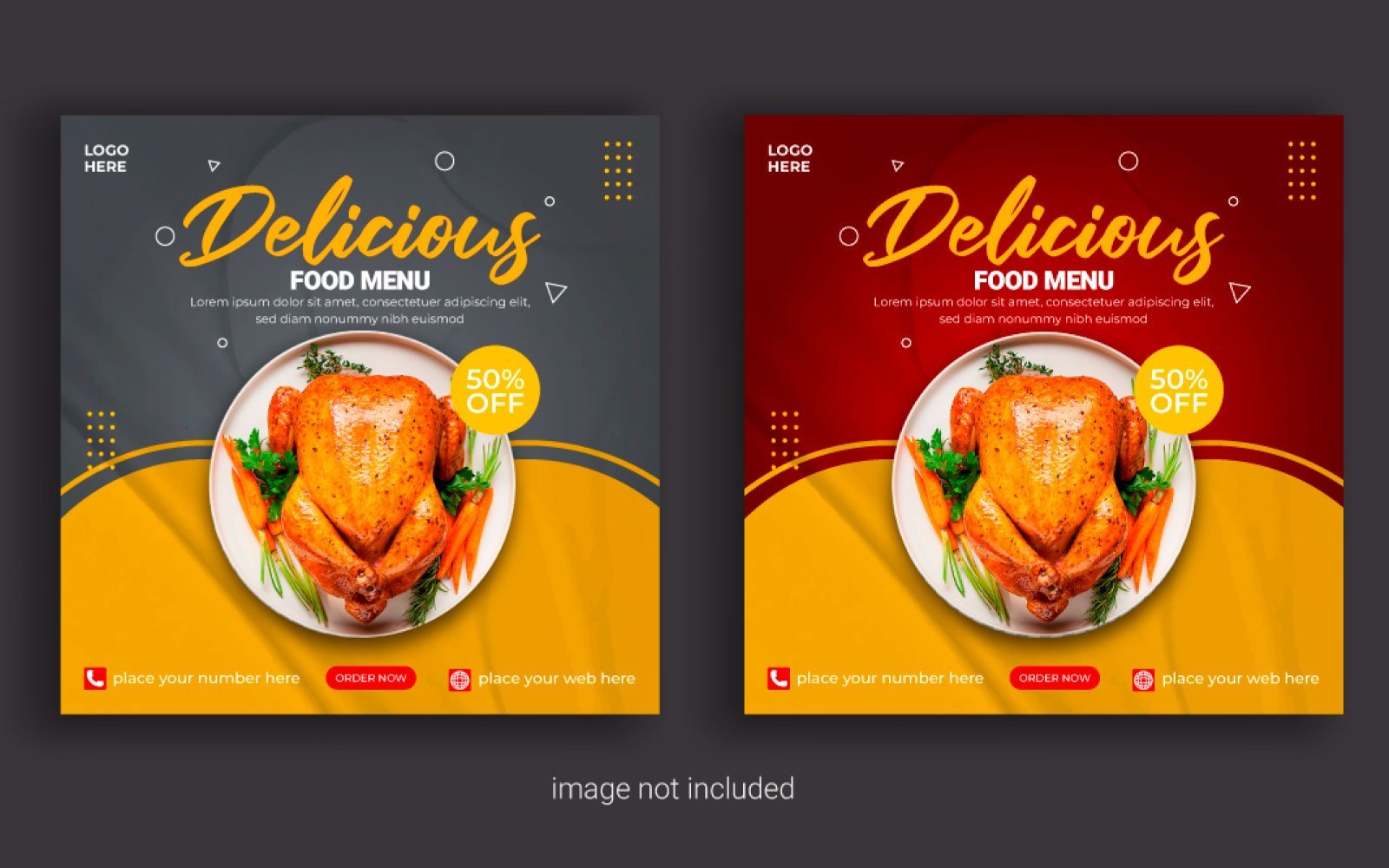 Kit Graphique #305388 Alimentation Social Divers Modles Web - Logo template Preview