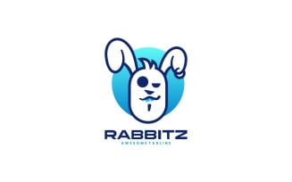 Rabbit Simple Mascot Logo 2