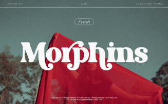 Morphins | Display Serif Font