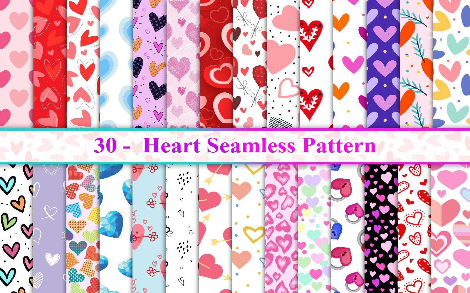 Template #305527 Seamless Pattern Webdesign Template - Logo template Preview