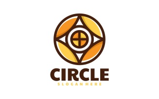 Circle Simple Logo Template