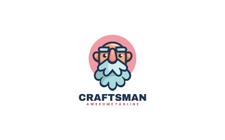 Craftsman Simple Logo Style