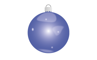 Christmas Sphere Radial Purple Illustration Vector