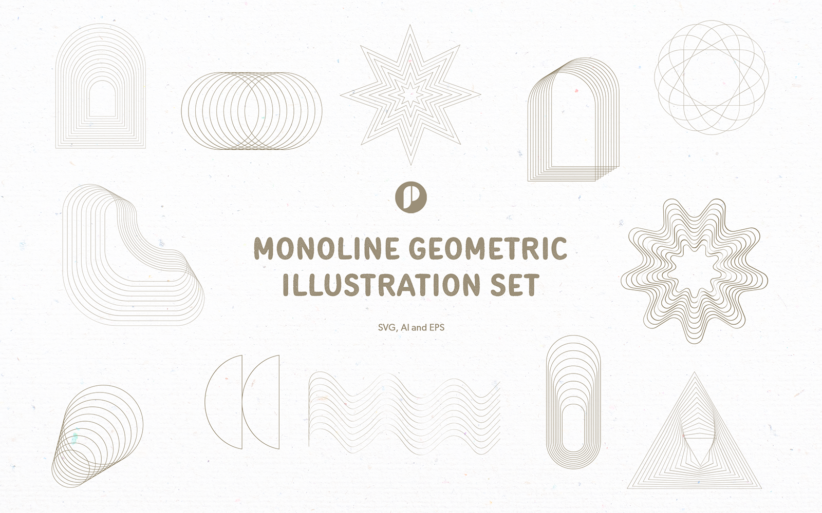 Kit Graphique #305753 Geometric Geometric Divers Modles Web - Logo template Preview