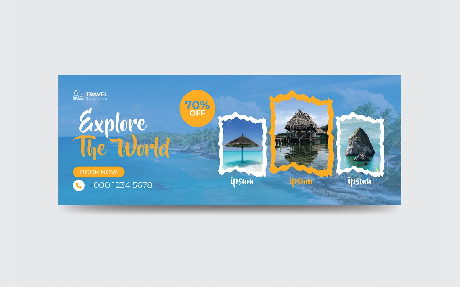 Template #305852 Cover Photo Webdesign Template - Logo template Preview
