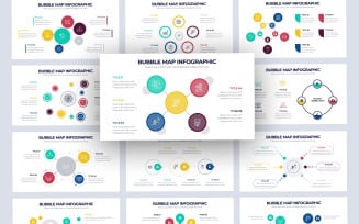 Bubble Map Infographic Keynote Template