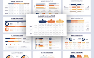 Budget Forecasting Infographic PowerPoint Template
