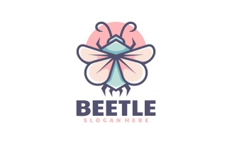 Beetle Simple Mascot Logo