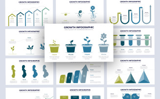 Business Growth Infographic Google Slides Template