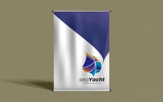 Sea Beach Maritime Wings Logo