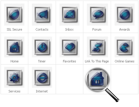 Ensemble D'Icônes Neutral Templates #30682 - screenshot