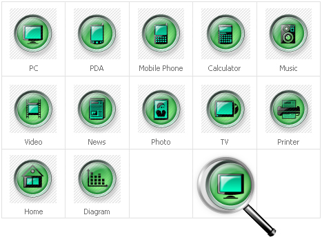 Icon-Sammlung Vorlage für Neutral #30679 - Screenshot