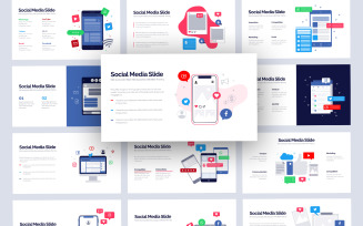 Social Media Infographic Slides Google Slides Template