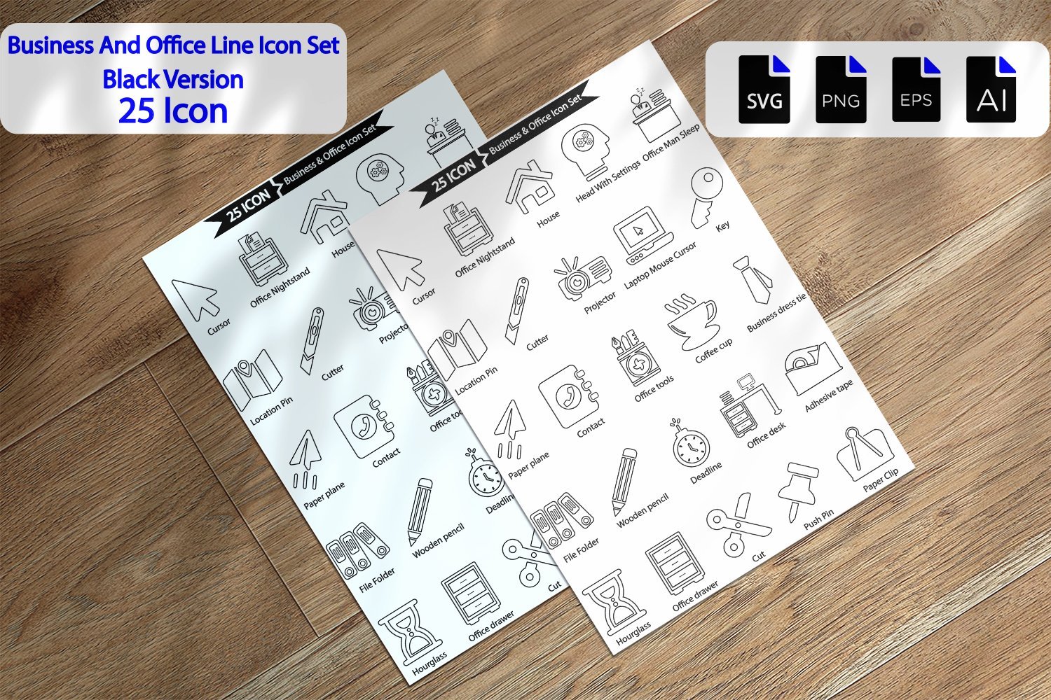 Kit Graphique #306179 Wooden Crayon Divers Modles Web - Logo template Preview