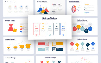 Marketing Strategy Infographic Google Slides Template