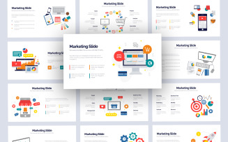 Marketing Vector Infographic Keynote Template