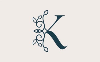 Brand Logo Design Template Beauty Cosmetic K