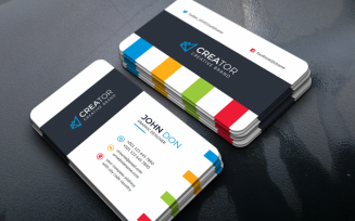 Business Card Templates Corporate Identity Template v144