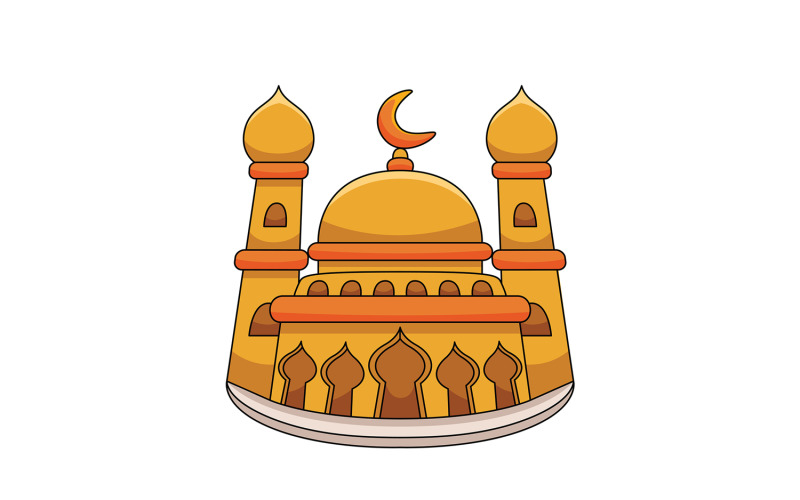 Ramadan Kareem Graphic Elements #07 Vector Graphic