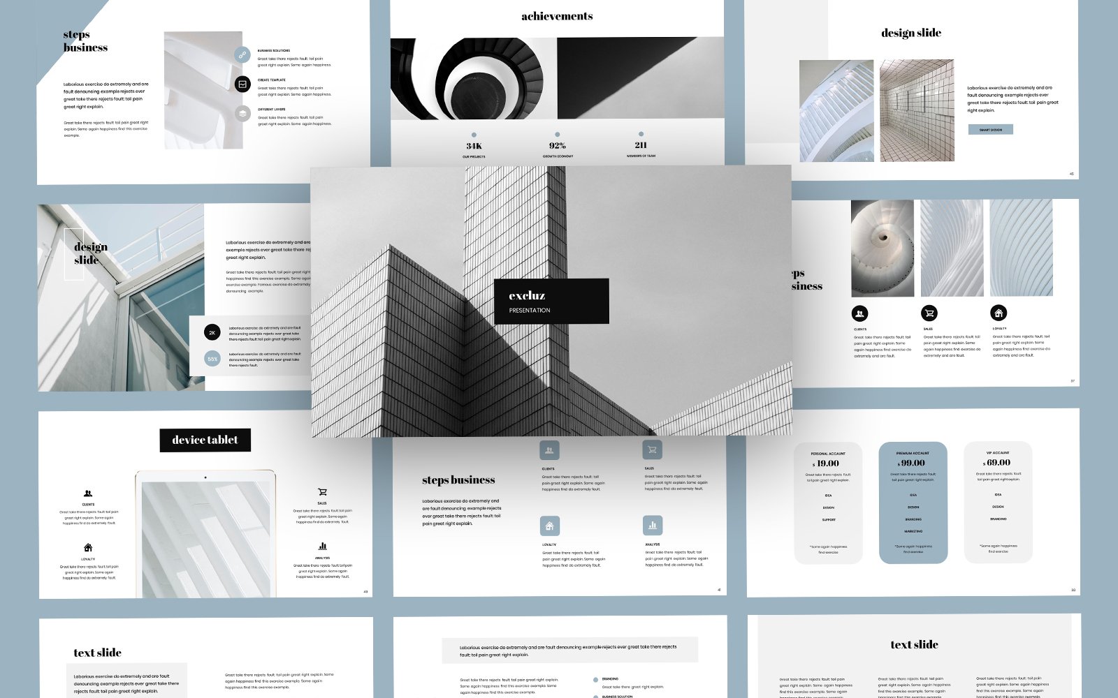 Kit Graphique #306631 Business Plan Web Design - Logo template Preview
