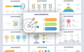 Business Goals Infographic Google Slides Template