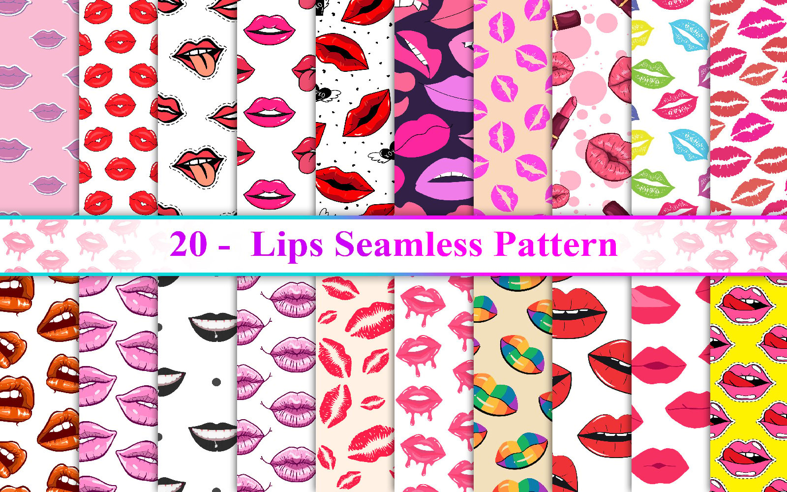 Kit Graphique #306762 Seamless Pattern Web Design - Logo template Preview