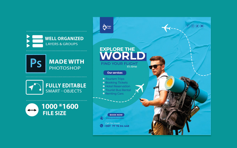 Another Model For A Travel Agency Corporate Identity