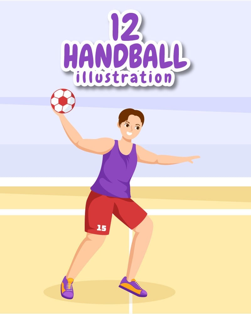 Kit Graphique #306838 Handballe Handballe Divers Modles Web - Logo template Preview