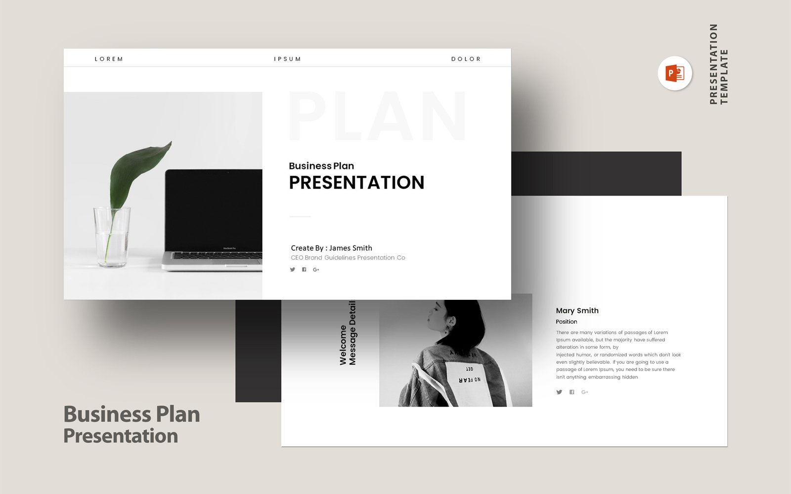 Kit Graphique #306847 Business Plan Divers Modles Web - Logo template Preview