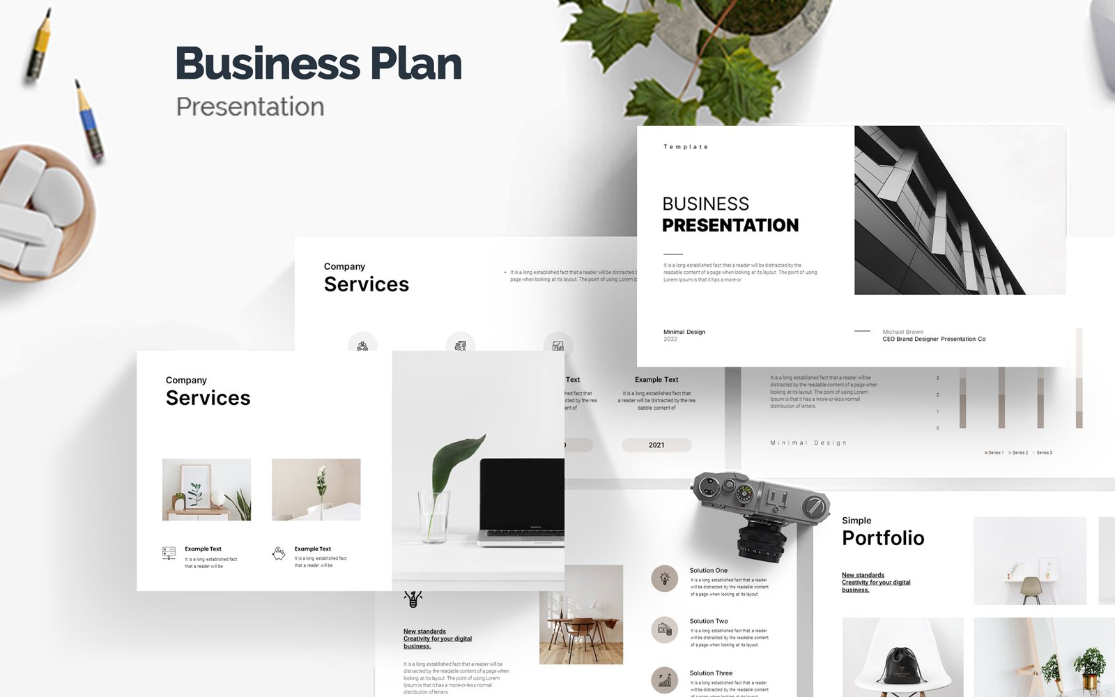 Template #306867 Presentation Powerpoint Webdesign Template - Logo template Preview