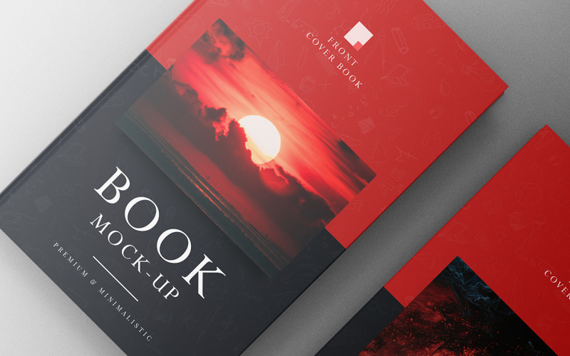 Book Mockup PSD Template Vol 17 Product Mockup